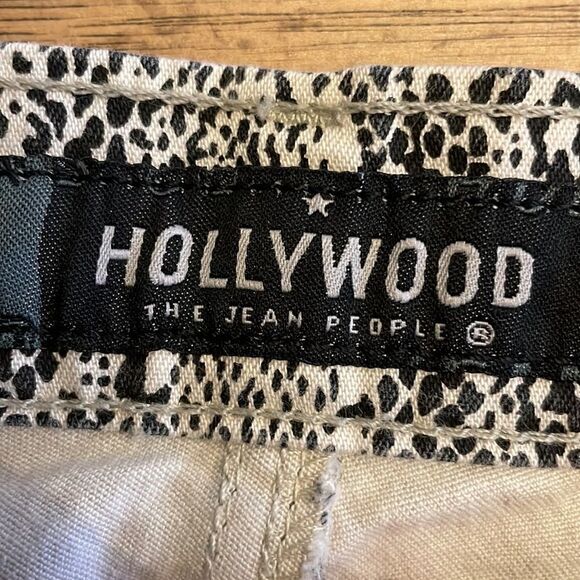 HOLLYWOOD SNAKE PRINT STRETCH FABRIC TROUSERS.  NEW WITH TAGS - Picture 9 of 13